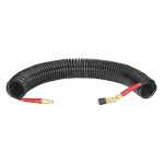 Шланг BLACK M-Flex 6.5х10мм 15м спіральний поліуретановий з поворотним шарніром INTERTOOL PT-1794