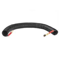 Шланг BLACK M-Flex 8х12мм 20м спіральний поліуретановий з поворотним шарніром INTERTOOL PT-1798 2