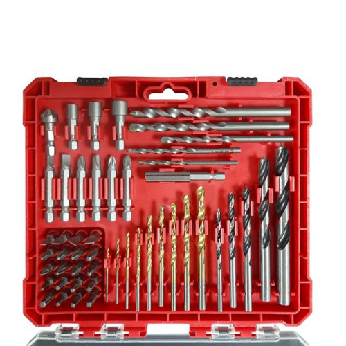 Набір свердл та біт 50шт INTERTOOL SD-0050