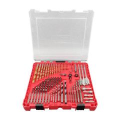 Набор сверл дюбелей и бит 300шт INTERTOOL SD-0051