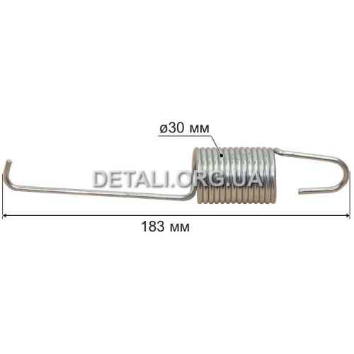 Пружина барабана Bosch - 263373 (L183 / d30мм)