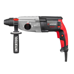 Перфоратор 1000 Вт 0-1300 об/хв 3 режими металевий корпус редуктора INTERTOOL WT-0172