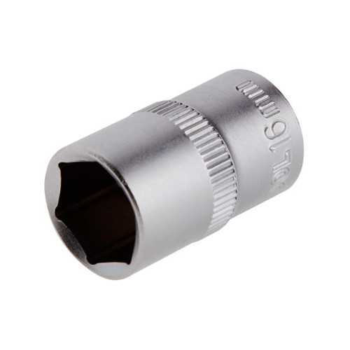 Головка шестигранная 1/2 16мм*38мм INTERTOOL ET-2016