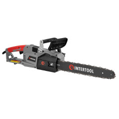 Пила цепная электрическая 2400 Вт шина 40 см плавный пуск INTERTOOL DT-2204 2