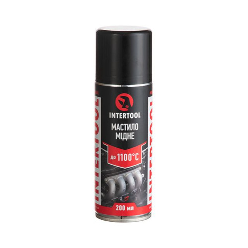 Смазка медная аэрозоль 200 мл INTERTOOL FS-4222