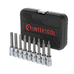 Набір біт TORX 1/2 T20-T60, 100мм, S2, STORM 2