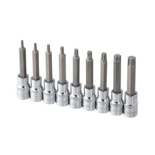 Набор бит TORX 1/2 T20-T60, 100мм, S2, STORM