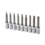 Набор бит TORX 1/2 T20-T60, 100мм, S2, STORM