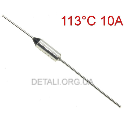 Термозапобіжник 113°C 10А250V RY01