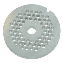 Сетка мясорубки Kenwood мелкое (2мм) - KW715548 (D53,5 / d8мм / d отв3мм / h6мм)