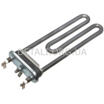 Тэн стиральной машины Ariston 2000W без дырки H 29 L 195