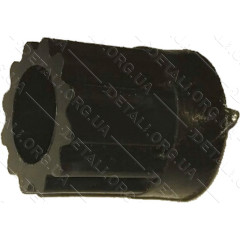 Втулка предохранительная мясорубки Эльва D12*19 L22.5/12 шлицов (квадрат8мм)