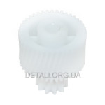 Шестерня Moulinex MS-4775719 d34*16,8*6 h19 L38 41 зуб право 11 зуб прямо