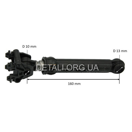 Амортизатор для стиральной машины Whirlpool 120N мц160*13мм CIMA 481252918043