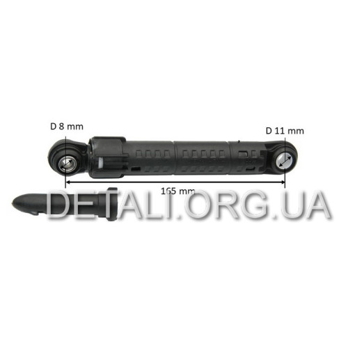 Амортизатор СМА Bosch, Siemens 90N мц165*11мм*8мм 00448032