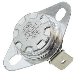 Термореле KSD 301 (80*C 10A, 250V) для утюгов и обогревателей