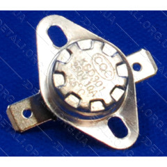 Термореле KSD 301 (145*C 10A, 250V) с кнопкой для утюгов и обогревателей
