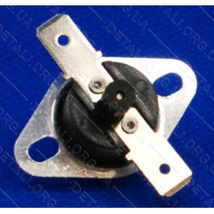 Термореле KSD 301 (145*C 10A, 250V) с кнопкой для утюгов и обогревателей 2