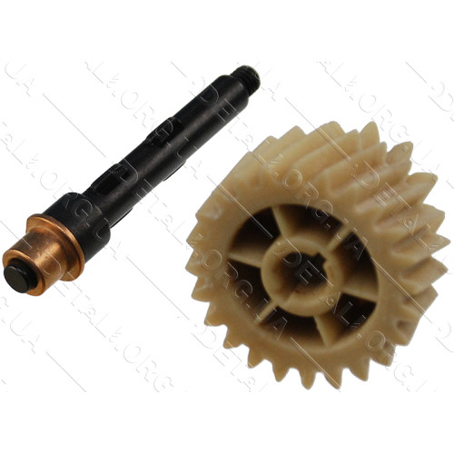Шестерня Kenwood мет.вал - KW712145 d40, 5*31 h18, 5 L32, 5 вал L70мм 24 зуб право 13 зуб прямо