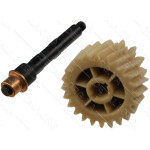 Шестерня Kenwood мет.вал - KW712145 d40, 5*31 h18, 5 L32, 5 вал L70мм 24 зуб право 13 зуб прямо