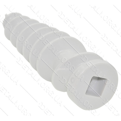 Шнек насадки-соковыжималки для мясорубки Zelmer - 986.9022 / 00798159 (L154мм d38мм квадрат 15*15)
