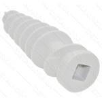 Шнек насадки-соковижималки для м'ясорубки Zelmer - 986.9022 / 00798159 (L154мм d38мм квадрат 15*15)
