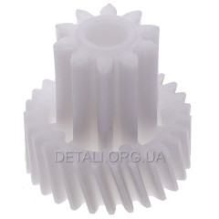 Шестерня (малая) мясорубки Braun G1100C D49,5/31мм/зубы 27-лево*10-прямо