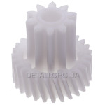 Шестерня (мала) м'ясорубки Braun G1100C D49,5/31мм/зуби 27-ліво*10-прямо
