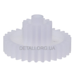 Шестерня мясорубки Delfa /Saturn /Vitek оригинал D 66мм/29мм z1 31 прямо z2 15 прямо h1 36мм h2 14мм