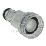 Фильтр входной для мойки Dnipro-M CW-12Q, Sturm PW005 (L62/d9*24 мм/D17 мм)