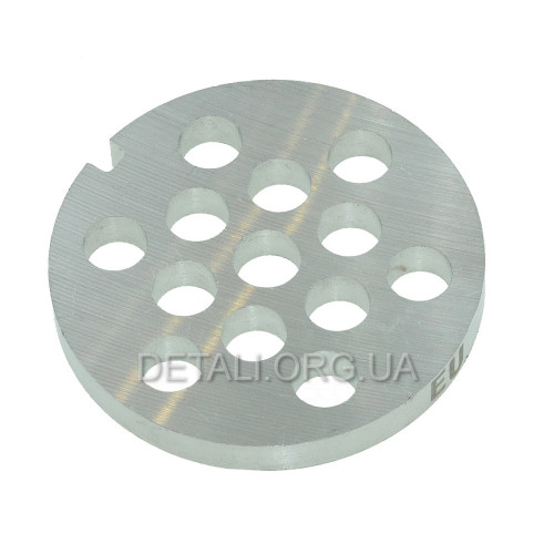 Сетка мясорубки Kenwood крупное (8мм) - KW715550 (D53,5мм / 8мм / d отв8мм / h6мм)