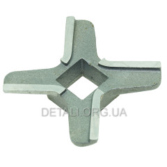 Нож для мясорубки DeLonghi 6020070029 53мм, квадрат 10,2мм, H 10,8мм 2