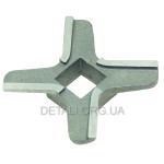 Ніж для м'ясорубки DeLonghi 6020070029 53мм, квадрат 10,2мм, H 10,8мм