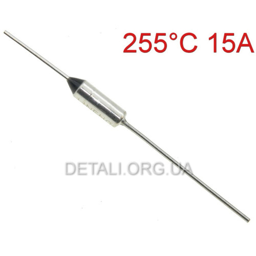 Термопредохранитель 255°C 15А250V RY01