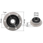 Суппорт Indesit-Philco 6204 ZZ - 046831/ 087966/ 055317 cod.075