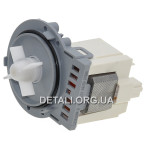 Насос зливний для пральної машини Askoll М108 RS0696, Gorenje 547364, 398371 (3 отвори)