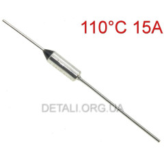 Термопредохранитель 110°C 15А250V RY01