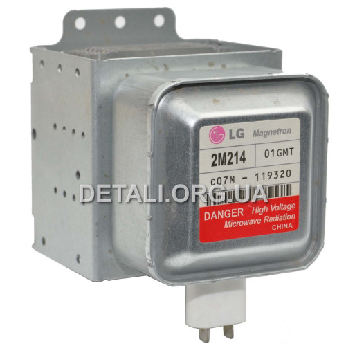 Магнетрон LG 2M214 (клема з боку ґрат)