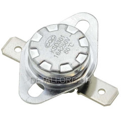 Термореле KSD 303 (80*C 16A 250V) для утюгов и обогревателей