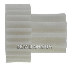 Шестерня мясорубки малая Kenwood KW650738 D43мм/30мм з1 26 прямо з2 10 прямо h 45мм h2 18мм