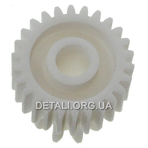 Шестерня мясорубки малая Kenwood KW650738 D43мм/30мм з1 26 прямо з2 10 прямо h 45мм h2 18мм
