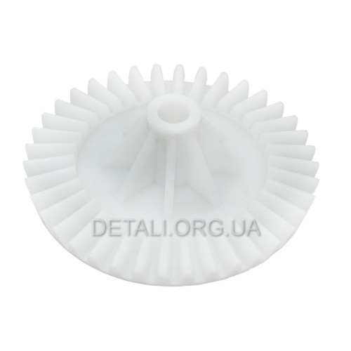 Шестерня мясорубки PHILIPS HR7765 (D75мм/29мм з1 38 прямо з2 12 прямо h 46мм Dвн 8мм)