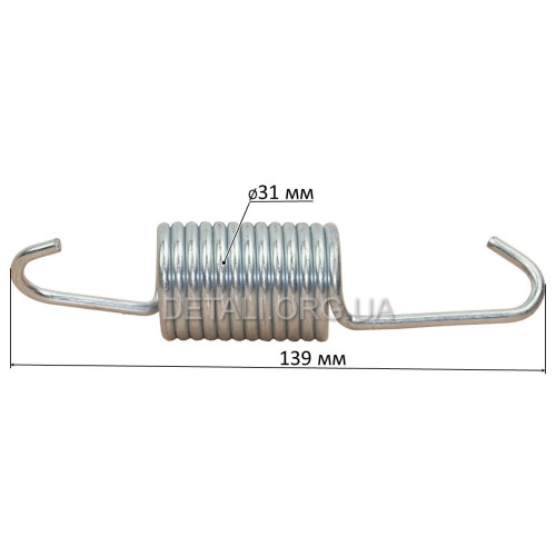 Пружина барабана Атлант AT-09 775355300500 (L139/d31/13 витков)