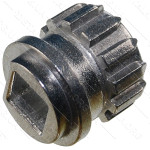 Муфта Bosch - 753348 d24*15*10 12 шліців/квадрат оригінал