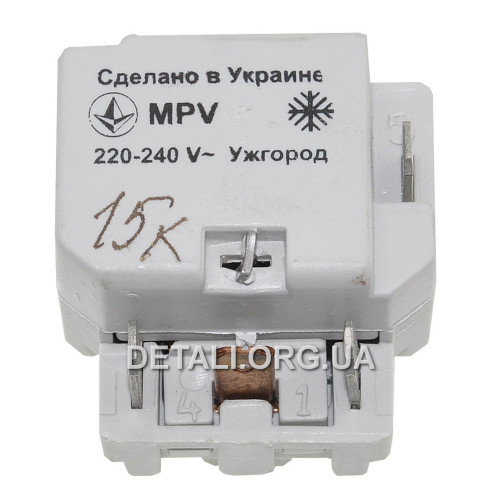 Пуско-защитное реле холодильника MPV, 1.5A