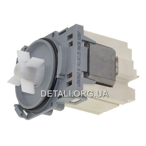 Насос сливной для стиральной машины Askoll M114 RS0611, Zanussi 1326630009 (3 защелки)