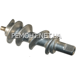 шнек м'ясорубки L142 D1 8mm квадрат D2 17mm шліц внутр різьблення