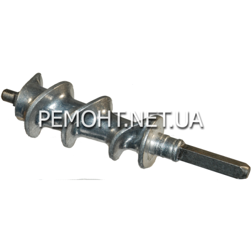 шнек м'ясорубки L158 D1 8mm квадрат D2 8mm квадрат