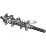 шнек м'ясорубки L158 D1 8mm квадрат D2 8mm квадрат