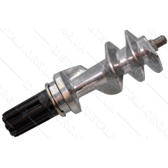 Шнек мясорубки BRAUN 6.4195614 L148 D1 8,5mm квадрат пластиковая втулка